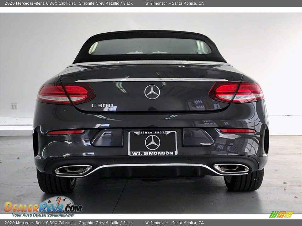 2020 Mercedes-Benz C 300 Cabriolet Graphite Grey Metallic / Black Photo #3