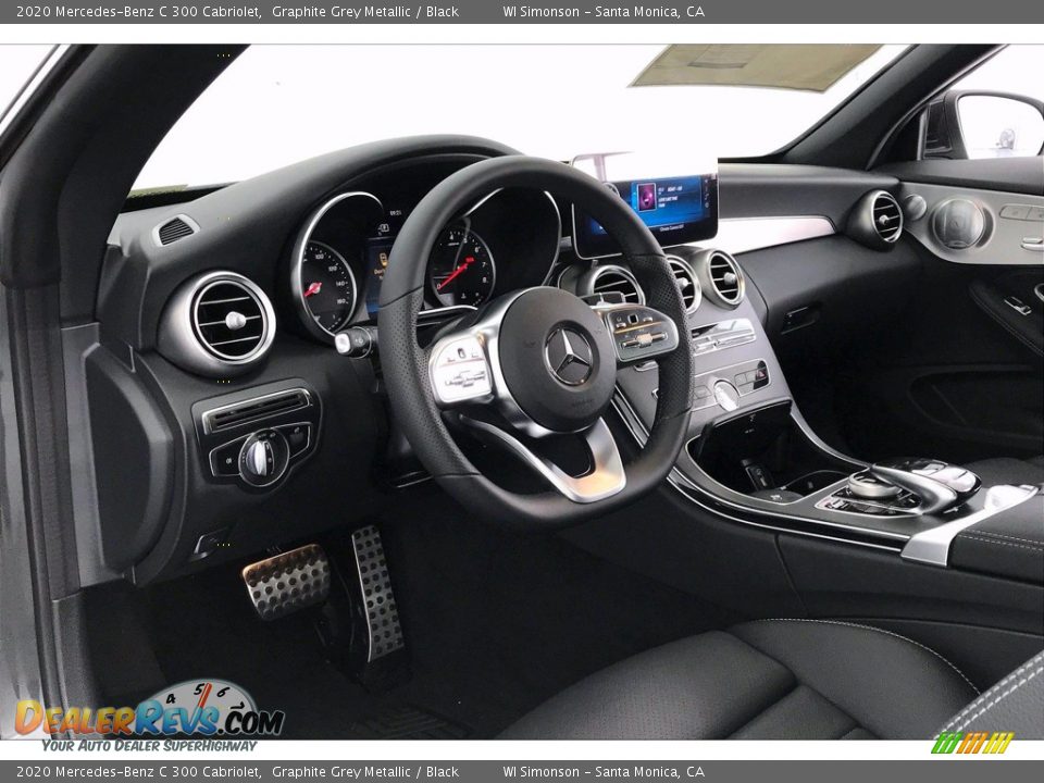 2020 Mercedes-Benz C 300 Cabriolet Graphite Grey Metallic / Black Photo #4