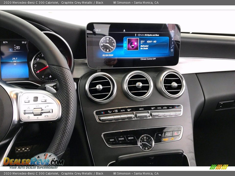 2020 Mercedes-Benz C 300 Cabriolet Graphite Grey Metallic / Black Photo #6