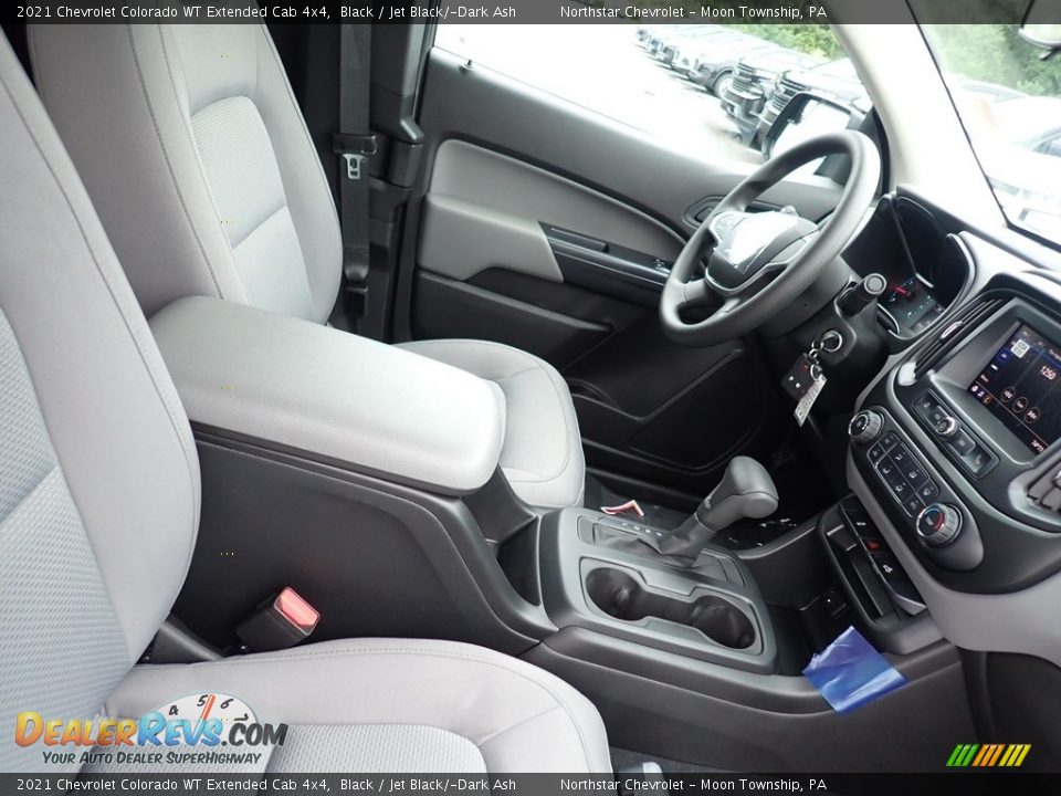 Front Seat of 2021 Chevrolet Colorado WT Extended Cab 4x4 Photo #10