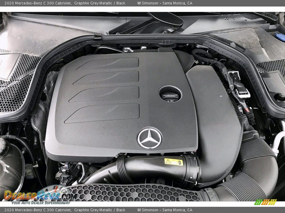 2020 Mercedes-Benz C 300 Cabriolet Graphite Grey Metallic / Black Photo #8
