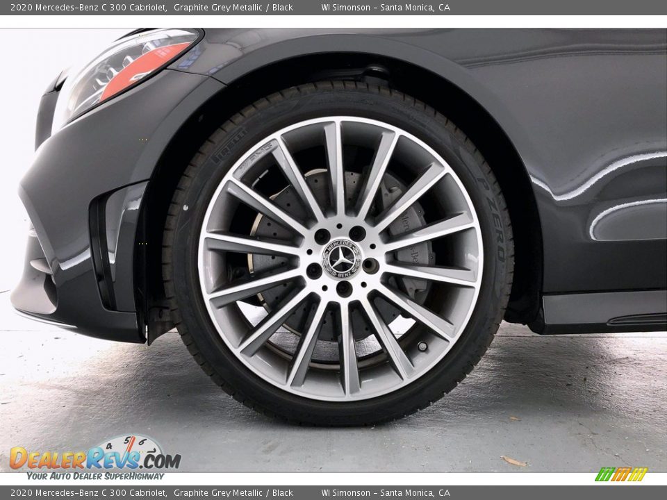 2020 Mercedes-Benz C 300 Cabriolet Graphite Grey Metallic / Black Photo #9