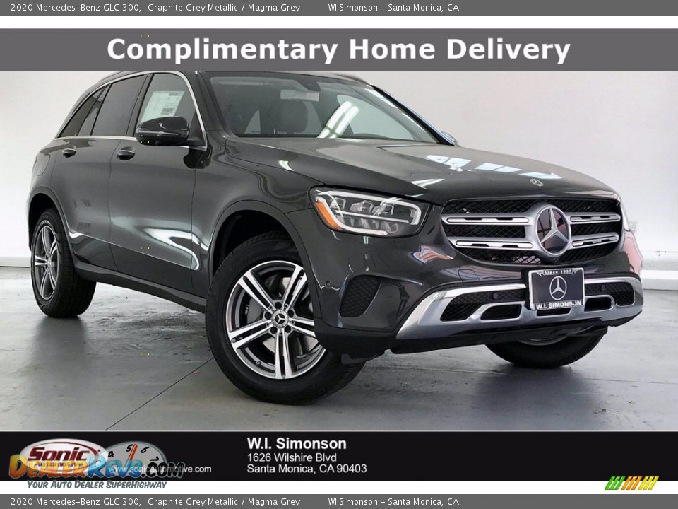 2020 Mercedes-Benz GLC 300 Graphite Grey Metallic / Magma Grey Photo #1