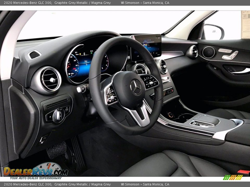 2020 Mercedes-Benz GLC 300 Graphite Grey Metallic / Magma Grey Photo #4