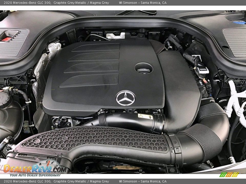 2020 Mercedes-Benz GLC 300 Graphite Grey Metallic / Magma Grey Photo #8
