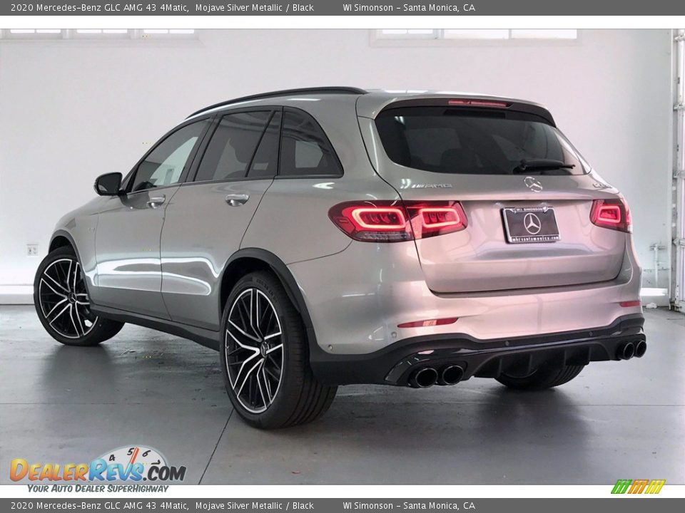 2020 Mercedes-Benz GLC AMG 43 4Matic Mojave Silver Metallic / Black Photo #2