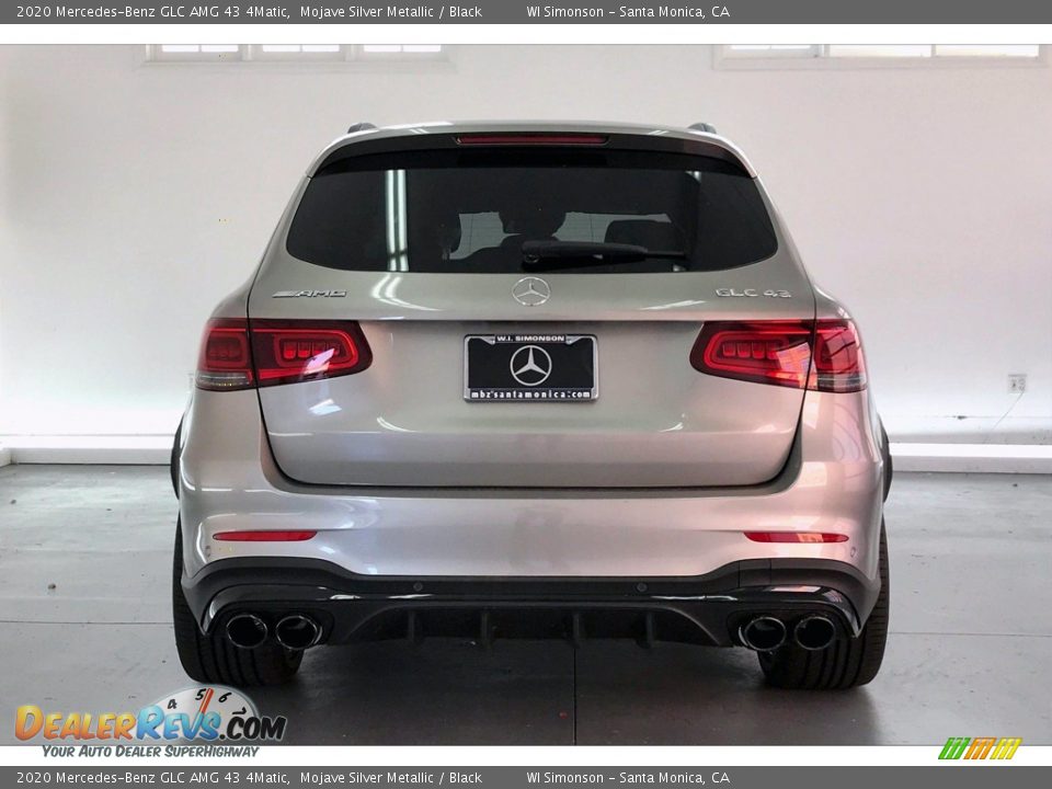 2020 Mercedes-Benz GLC AMG 43 4Matic Mojave Silver Metallic / Black Photo #3