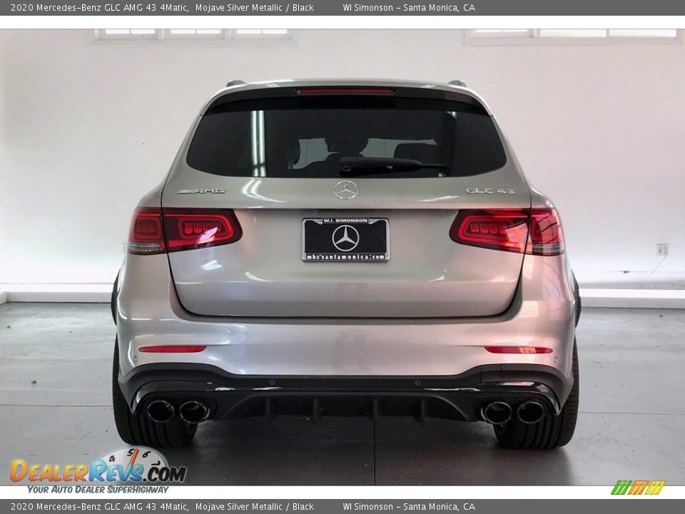 2020 Mercedes-Benz GLC AMG 43 4Matic Mojave Silver Metallic / Black Photo #3