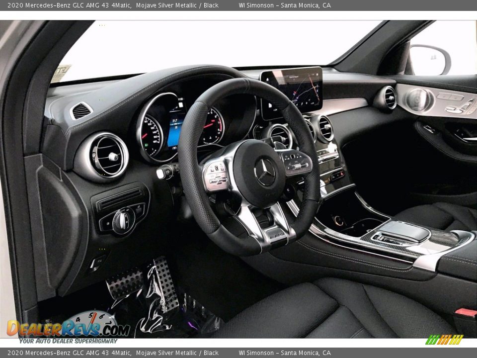 2020 Mercedes-Benz GLC AMG 43 4Matic Mojave Silver Metallic / Black Photo #4