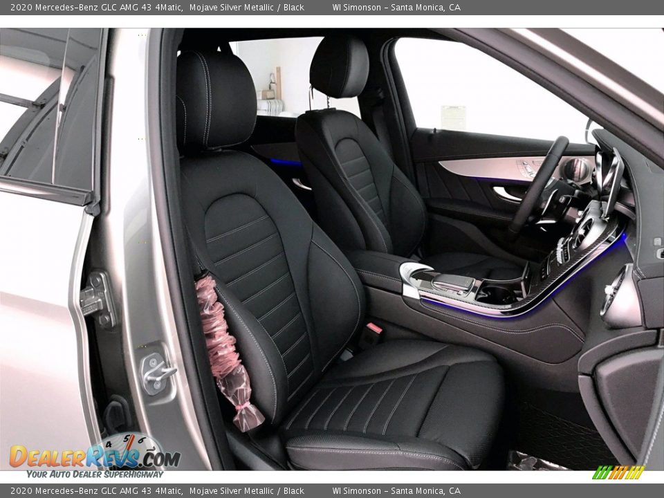 2020 Mercedes-Benz GLC AMG 43 4Matic Mojave Silver Metallic / Black Photo #5