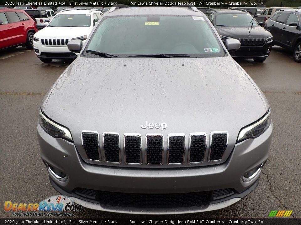 2020 Jeep Cherokee Limited 4x4 Billet Silver Metallic / Black Photo #2