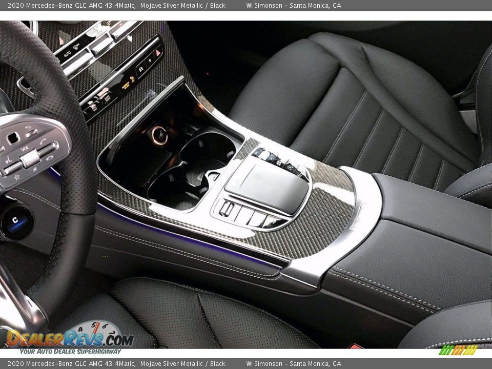 2020 Mercedes-Benz GLC AMG 43 4Matic Mojave Silver Metallic / Black Photo #7