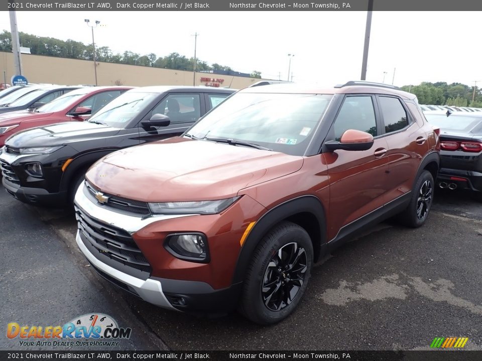 2021 Chevrolet TrailBlazer LT AWD Dark Copper Metallic / Jet Black Photo #1