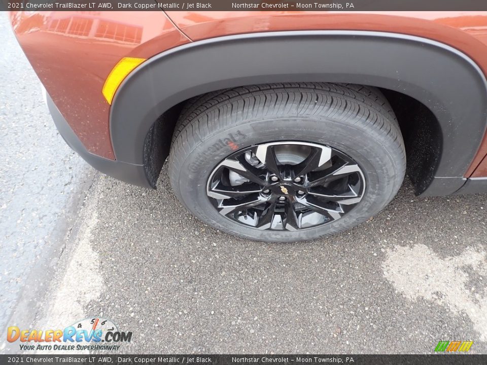 2021 Chevrolet TrailBlazer LT AWD Dark Copper Metallic / Jet Black Photo #2