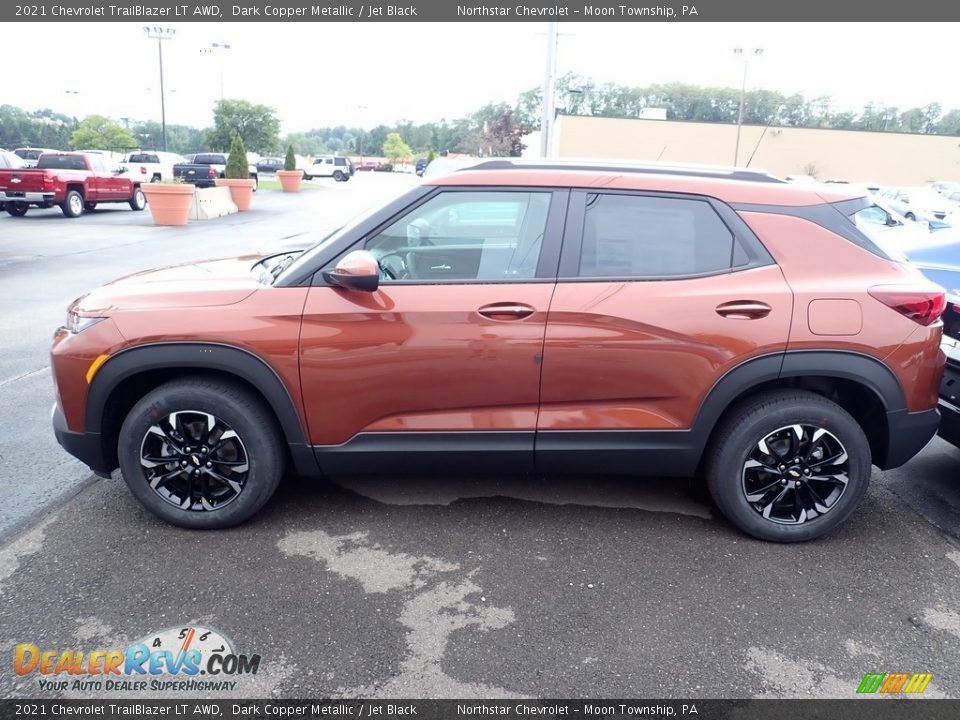Dark Copper Metallic 2021 Chevrolet TrailBlazer LT AWD Photo #3