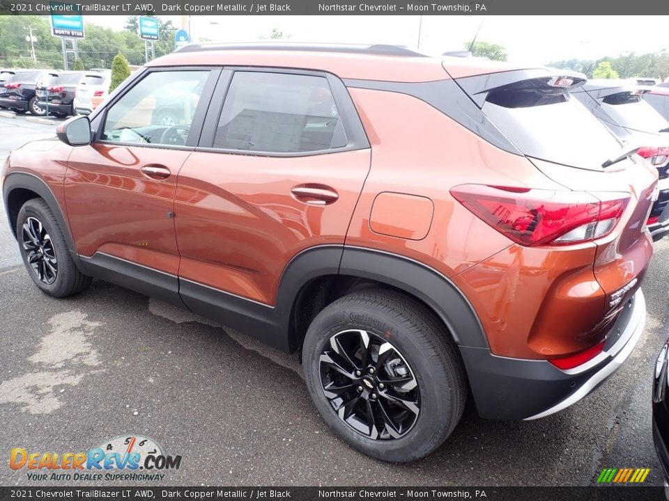 2021 Chevrolet TrailBlazer LT AWD Dark Copper Metallic / Jet Black Photo #4