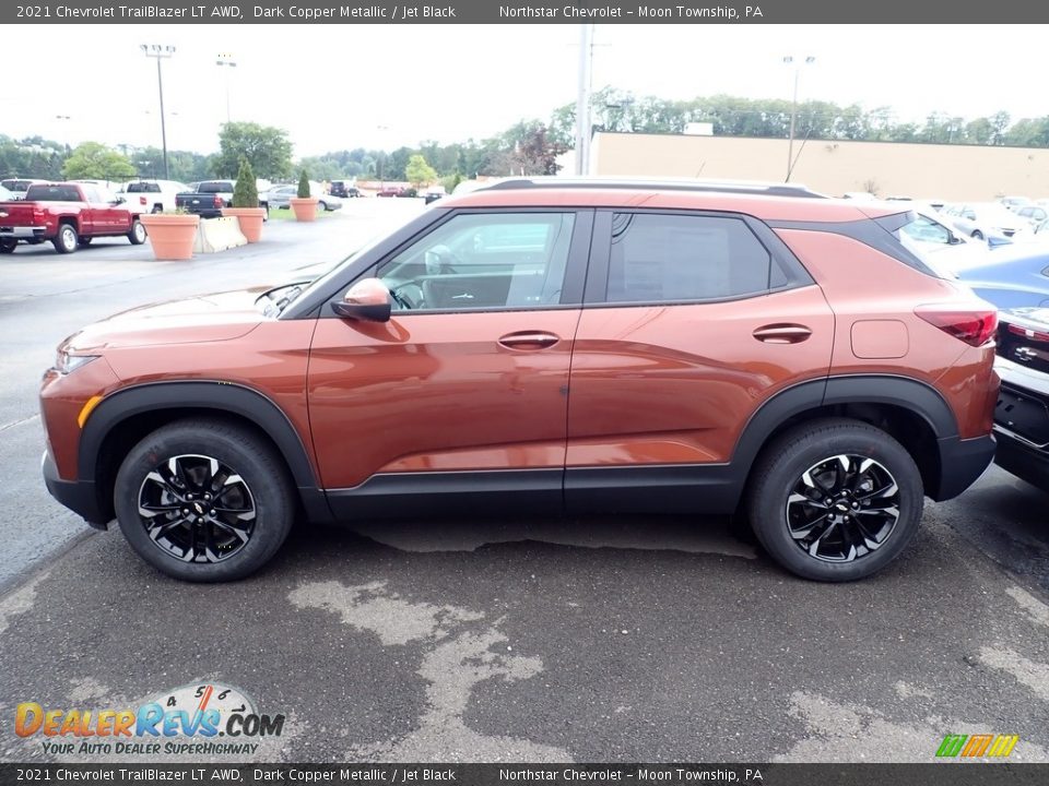 Dark Copper Metallic 2021 Chevrolet TrailBlazer LT AWD Photo #5