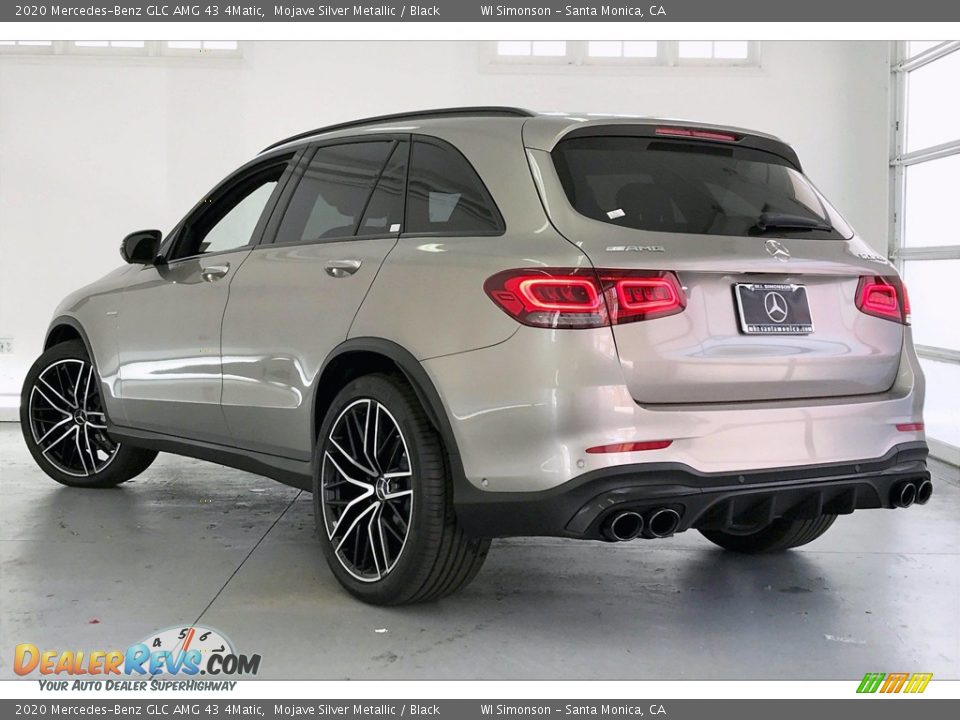 2020 Mercedes-Benz GLC AMG 43 4Matic Mojave Silver Metallic / Black Photo #2