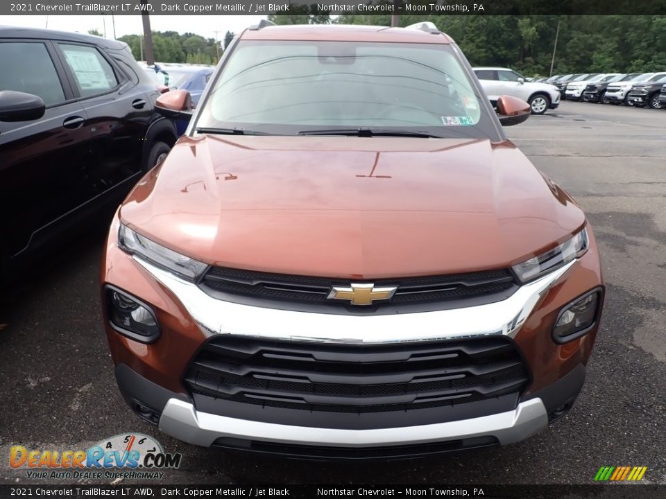 2021 Chevrolet TrailBlazer LT AWD Dark Copper Metallic / Jet Black Photo #6