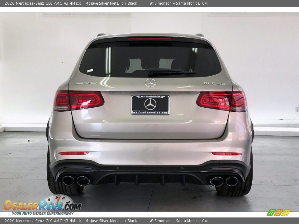 2020 Mercedes-Benz GLC AMG 43 4Matic Mojave Silver Metallic / Black Photo #3