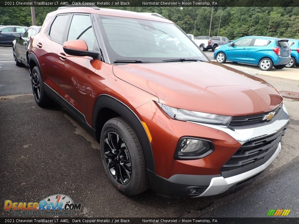 2021 Chevrolet TrailBlazer LT AWD Dark Copper Metallic / Jet Black Photo #7