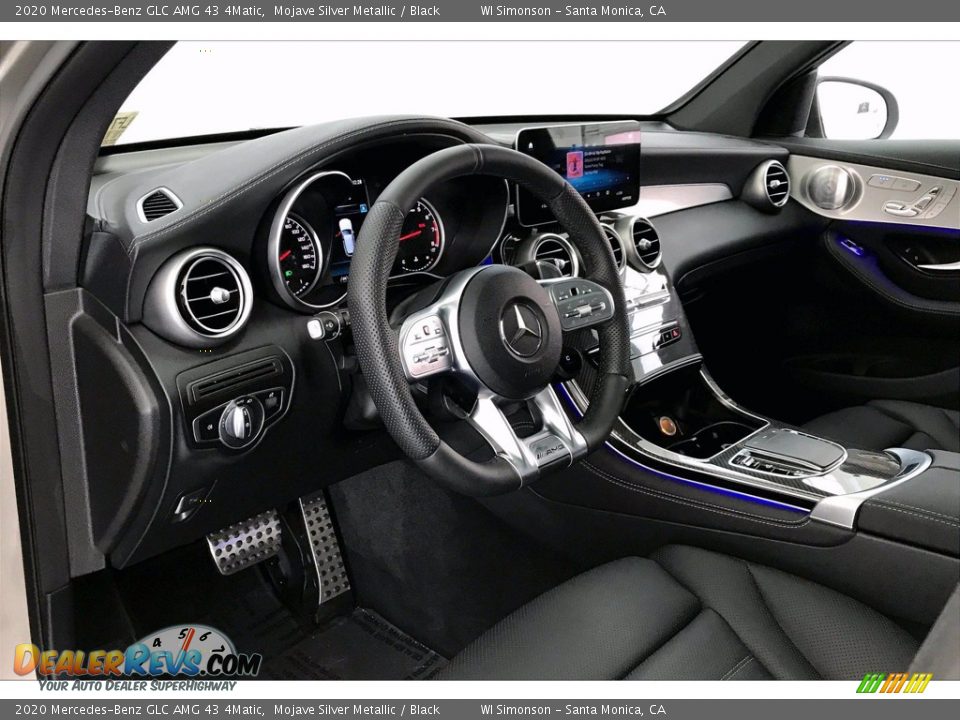 2020 Mercedes-Benz GLC AMG 43 4Matic Mojave Silver Metallic / Black Photo #4