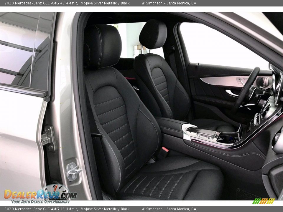 2020 Mercedes-Benz GLC AMG 43 4Matic Mojave Silver Metallic / Black Photo #5