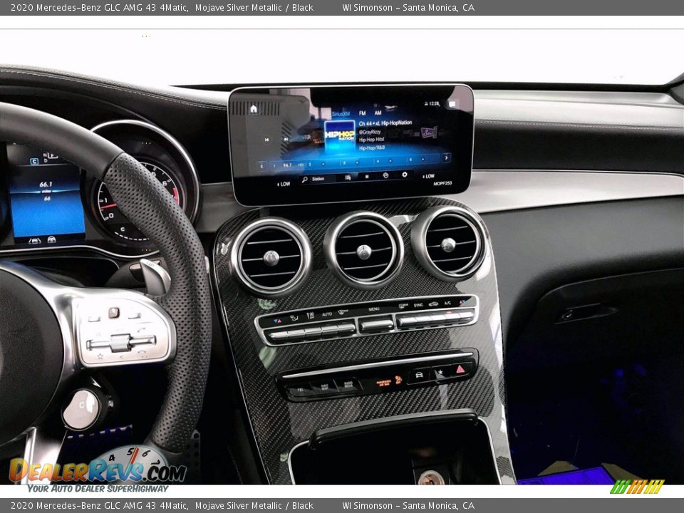 2020 Mercedes-Benz GLC AMG 43 4Matic Mojave Silver Metallic / Black Photo #6