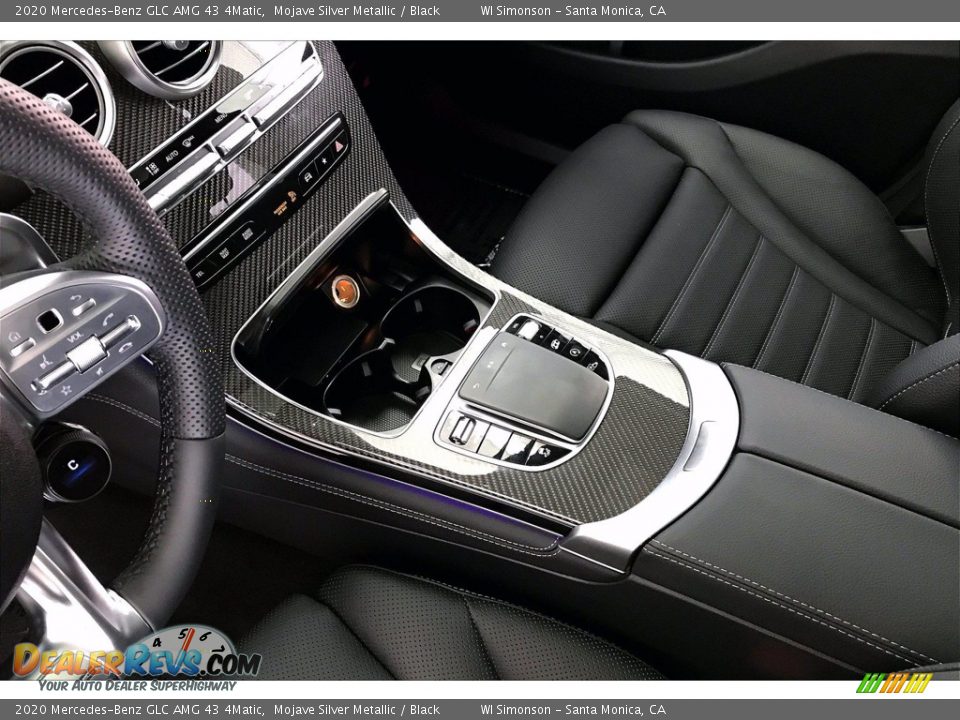 2020 Mercedes-Benz GLC AMG 43 4Matic Mojave Silver Metallic / Black Photo #7