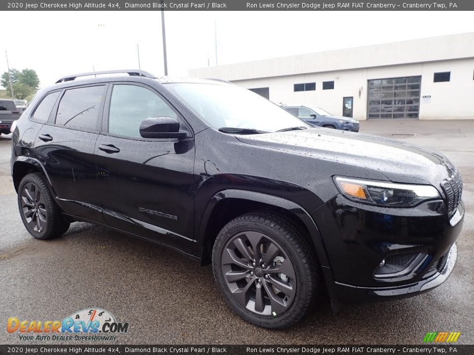 Front 3/4 View of 2020 Jeep Cherokee High Altitude 4x4 Photo #3