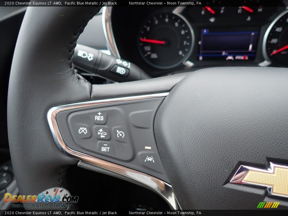 2020 Chevrolet Equinox LT AWD Pacific Blue Metallic / Jet Black Photo #20