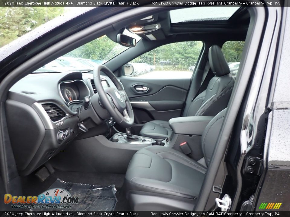 Front Seat of 2020 Jeep Cherokee High Altitude 4x4 Photo #13