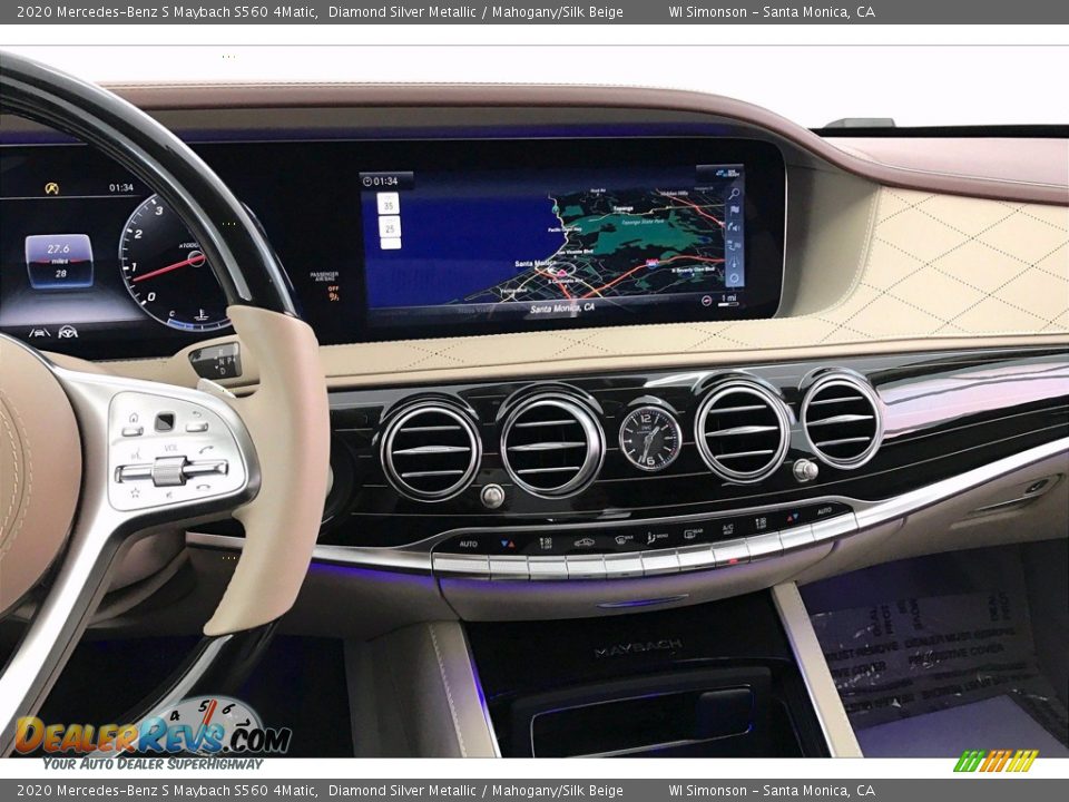 Controls of 2020 Mercedes-Benz S Maybach S560 4Matic Photo #6