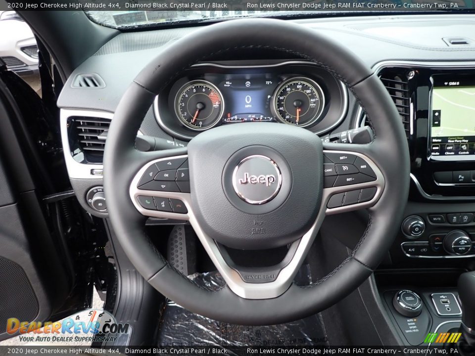 2020 Jeep Cherokee High Altitude 4x4 Steering Wheel Photo #17