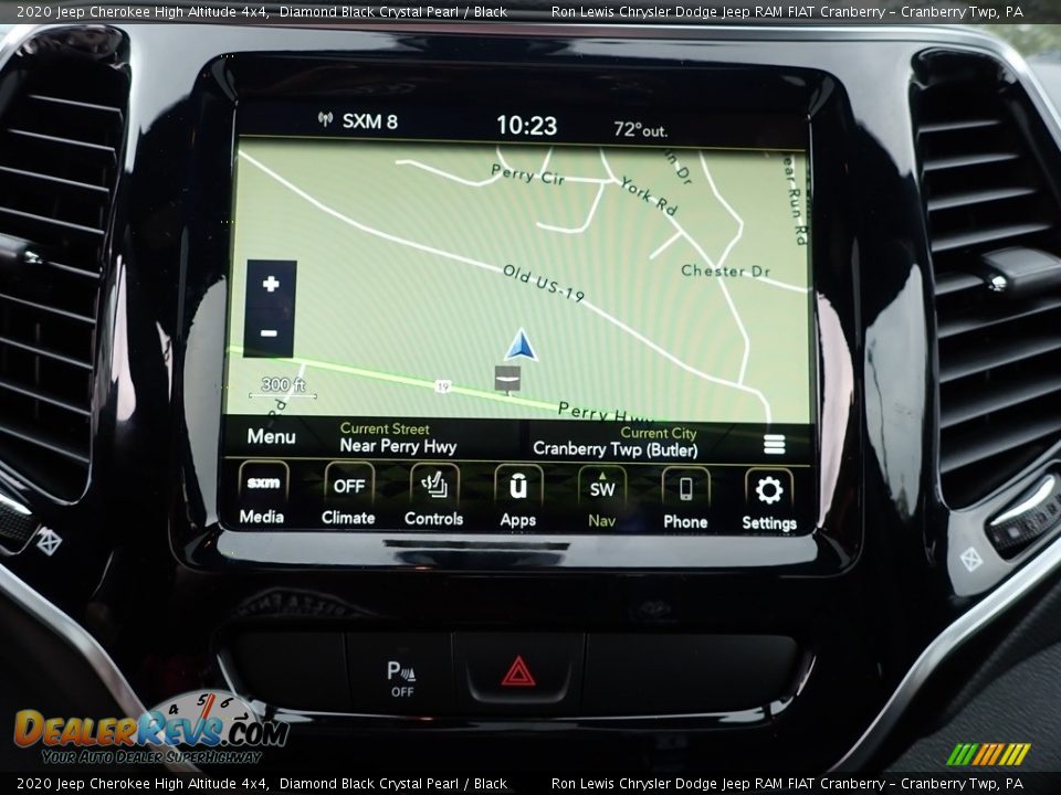 Navigation of 2020 Jeep Cherokee High Altitude 4x4 Photo #18