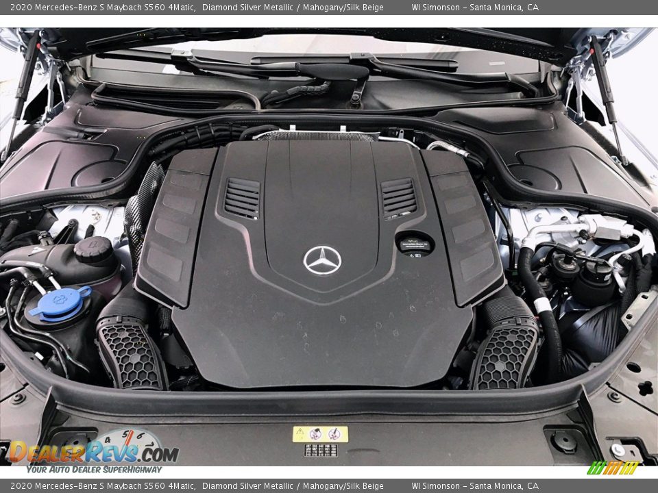 2020 Mercedes-Benz S Maybach S560 4Matic 4.0 Liter DI biturbo DOHC 32-Valve VVT V8 Engine Photo #8