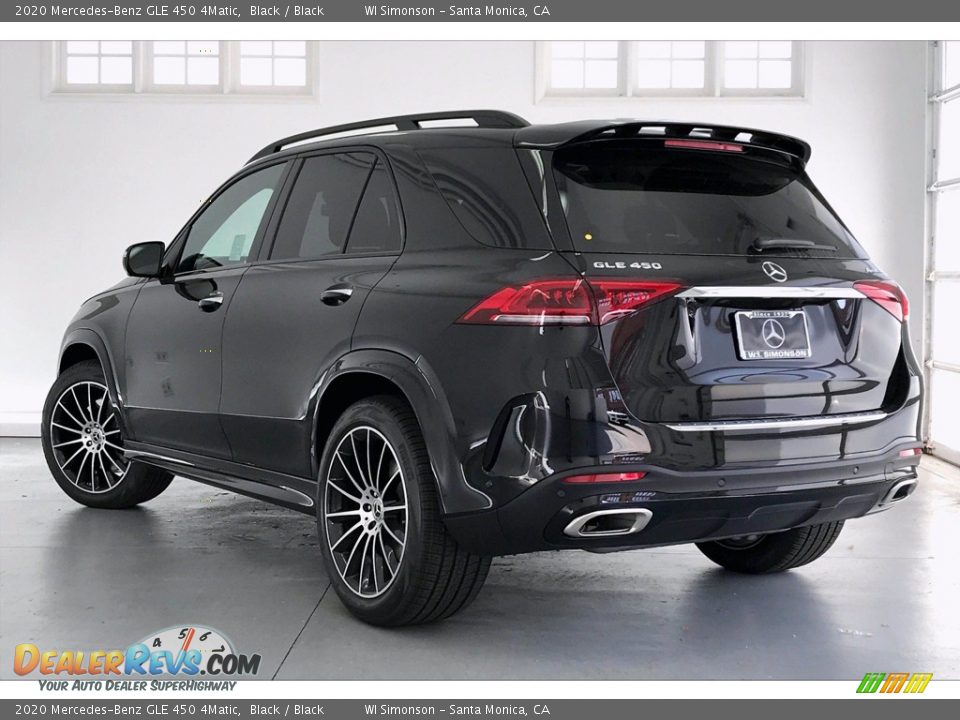 2020 Mercedes-Benz GLE 450 4Matic Black / Black Photo #2