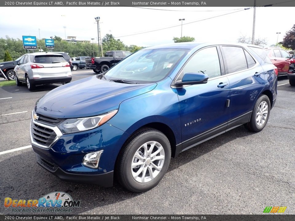 2020 Chevrolet Equinox LT AWD Pacific Blue Metallic / Jet Black Photo #1
