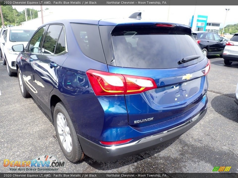 2020 Chevrolet Equinox LT AWD Pacific Blue Metallic / Jet Black Photo #4