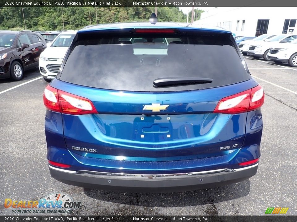 2020 Chevrolet Equinox LT AWD Pacific Blue Metallic / Jet Black Photo #5