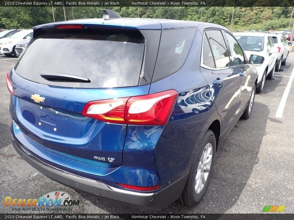 2020 Chevrolet Equinox LT AWD Pacific Blue Metallic / Jet Black Photo #6