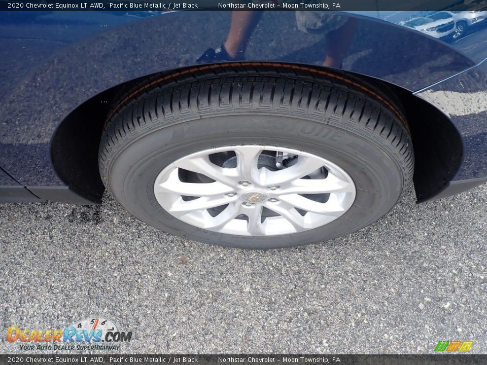 2020 Chevrolet Equinox LT AWD Pacific Blue Metallic / Jet Black Photo #9