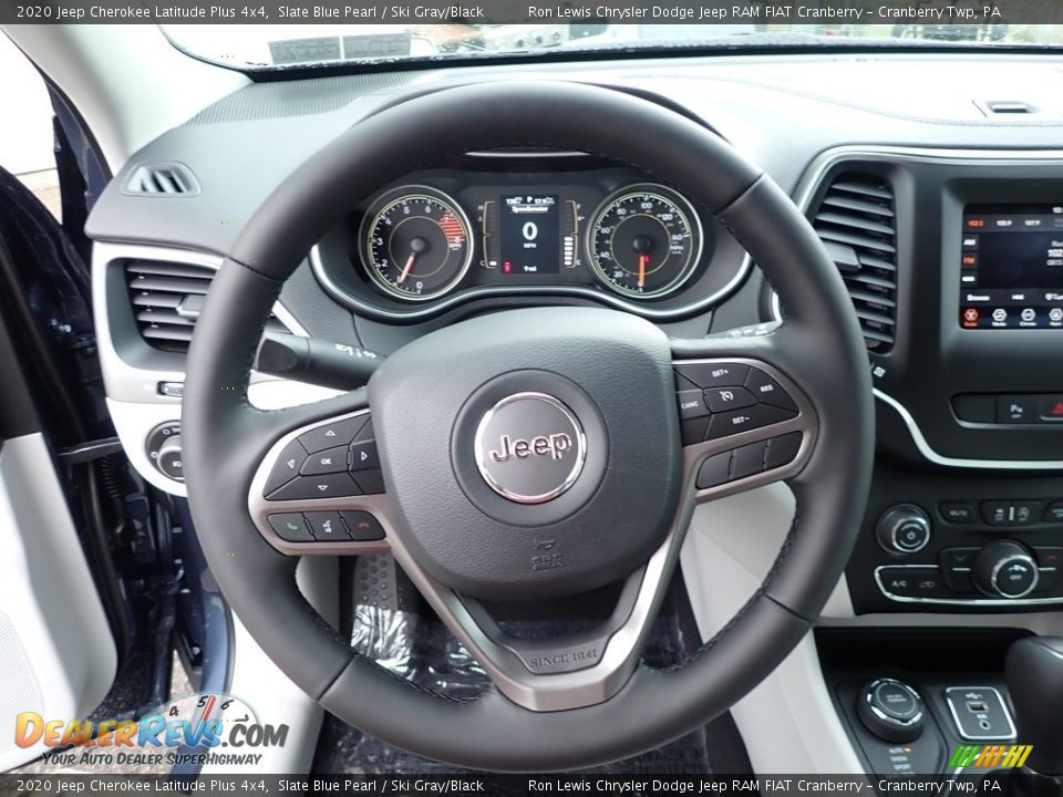 2020 Jeep Cherokee Latitude Plus 4x4 Steering Wheel Photo #17