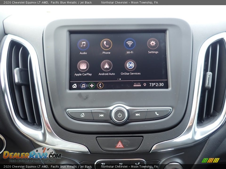 2020 Chevrolet Equinox LT AWD Pacific Blue Metallic / Jet Black Photo #17