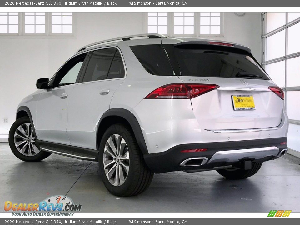 2020 Mercedes-Benz GLE 350 Iridium Silver Metallic / Black Photo #2