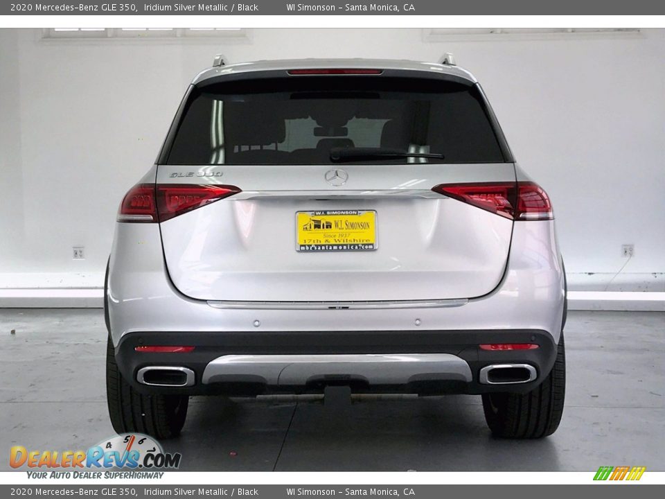 2020 Mercedes-Benz GLE 350 Iridium Silver Metallic / Black Photo #3
