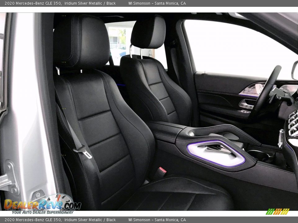 2020 Mercedes-Benz GLE 350 Iridium Silver Metallic / Black Photo #5