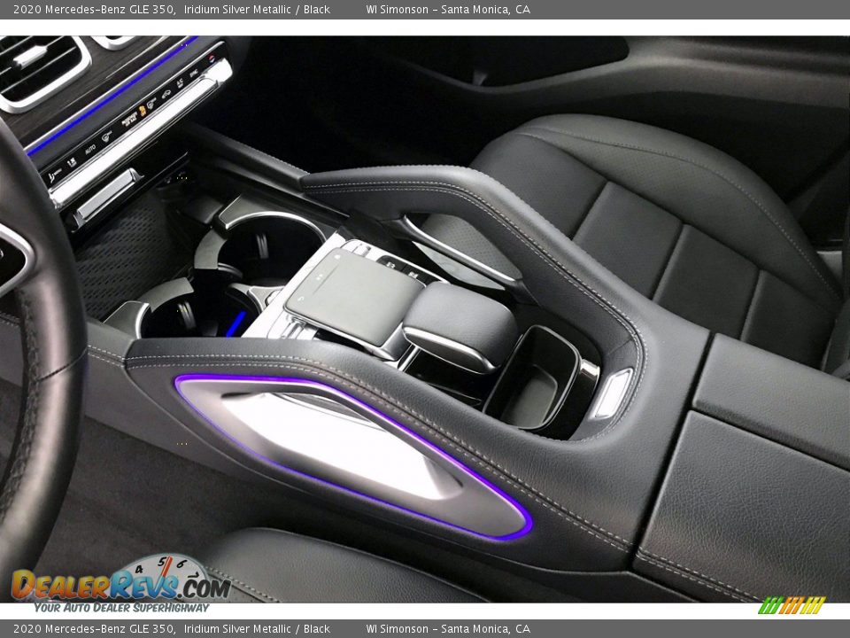 2020 Mercedes-Benz GLE 350 Iridium Silver Metallic / Black Photo #7
