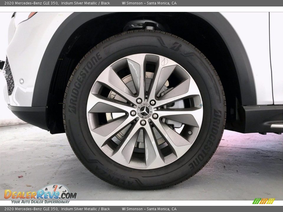 2020 Mercedes-Benz GLE 350 Iridium Silver Metallic / Black Photo #9