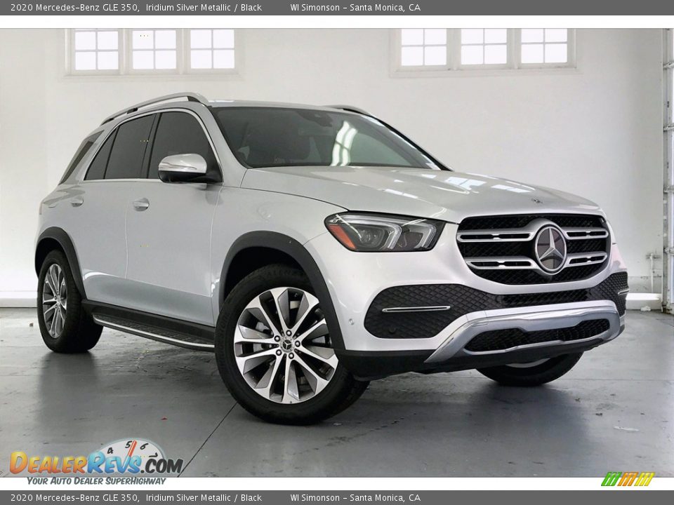 2020 Mercedes-Benz GLE 350 Iridium Silver Metallic / Black Photo #12